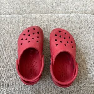 CROCS for Kids - red - size 8 toddler
